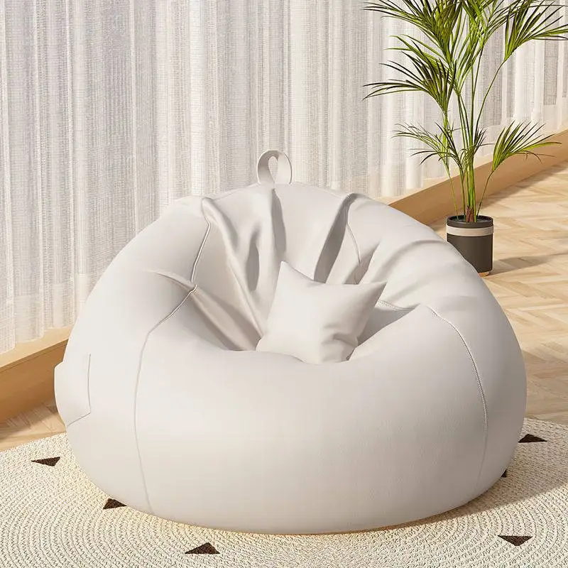 Soft Design Bean Bag Sofas With Filler Indoor Lazy Chair Bean Bag Sofas Outdoor Modern Cushioned Pouffe Chambre Patio Furniture