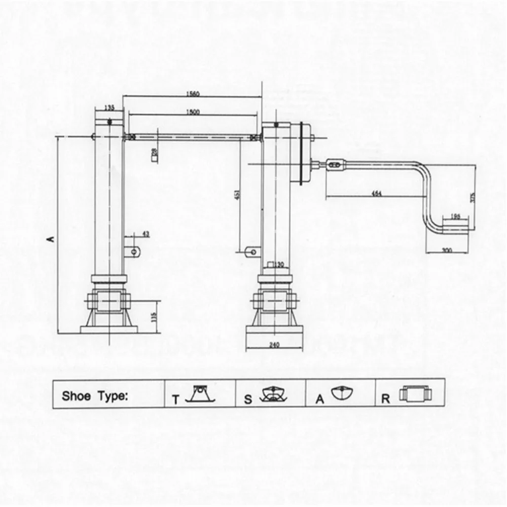 

exquisite craftsmanship Supply trailer outriggers linkage 28 tons outriggers hand-cranked RV equipment special support
