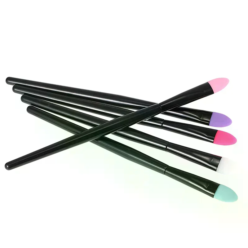 /YOV/Soft Silicone Eyeshadow Brush Makeup Brush Professional Facial Cosmetic Tools For Women Lipstick Brush Lip Stick Applicator
