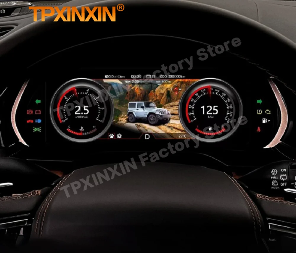 Digital LCD Virtual Cluster Cockpit Android For Mercedes Benz Vito W447 2014 2015 2016 2017-2021 Dashboard Panel Speed Meters