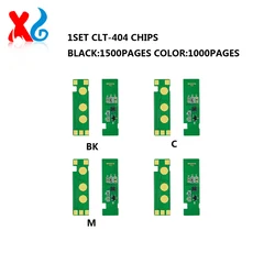 1set clt k404s clt-404s clt 404 Chips For Samsung SL-C430W SL-C432W sl c433 SL-C480FW SL-C480W SL-C482FW SL-C483FW 1.5k 1k toner