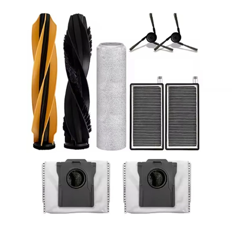 Para Aqua10 Ultra / Aqua 10 Pro Track / Aqua10 Ultra Roller Repuestos Filtro de cepillo  vacío Paños  fregona Bolsa  polvo