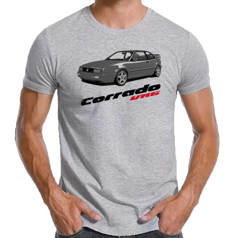 T-Shirt d'été Cool en coton pour les fans de voitures japonaises, mode Corrado VR6, blanc ou gris, 2019