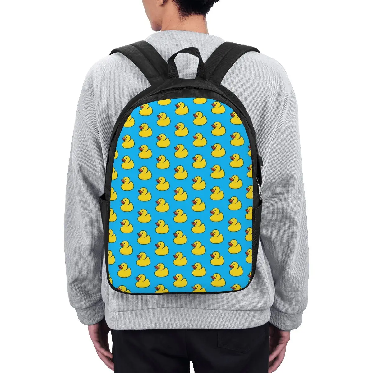 

Рюкзак Rubber Duck для путешествий, сумка для ноутбука, школьная сумка для студентов колледжей, сумки через плечо для ноутбуков для мужчин и женщин