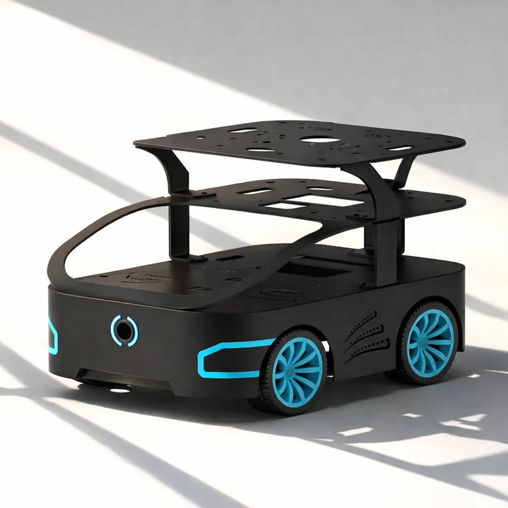 RC Tank 4WD Robotic Car with Motor Industrial Design Car Chassis For Arduino Raspberry Pi STM32 Programmable Robot Car DIY Kit