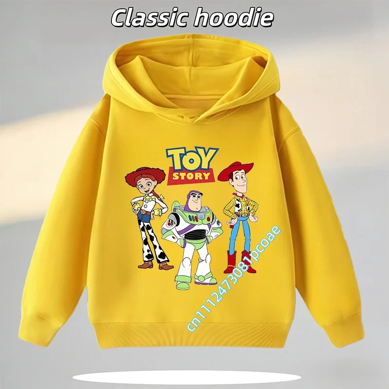 2026 Children's Hooded Sweatshirt Toy The Incredibles Autumn-Winter Pullover Boys' Sport Shirt Girls' Casual Top Cartoon Print
