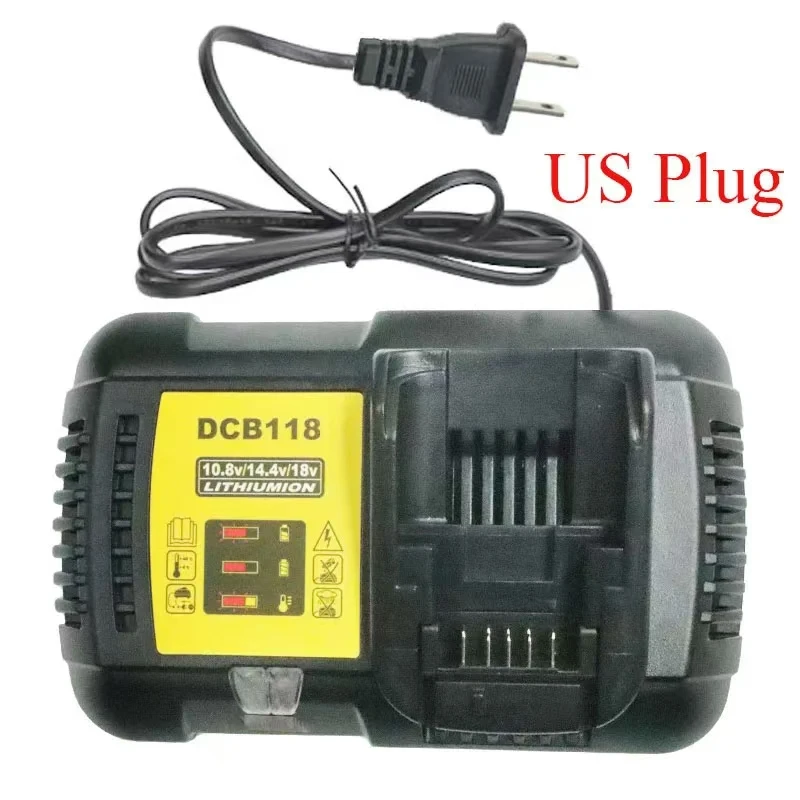 Li-Ion Battery Charger DCB104 DCB102 DCB118 DCB1418 For Dewalt 14.4V 18V 20V 60V Lithium Battery DCB140 DCB183 DCB200