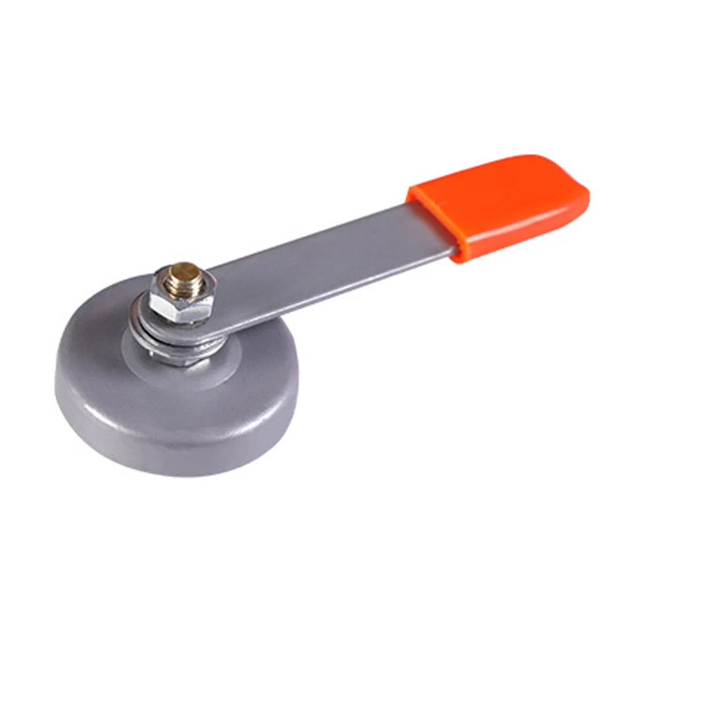 55mm 200A Magnetic Grounding Device Silver Metal Suction Cup For Welding Equipment