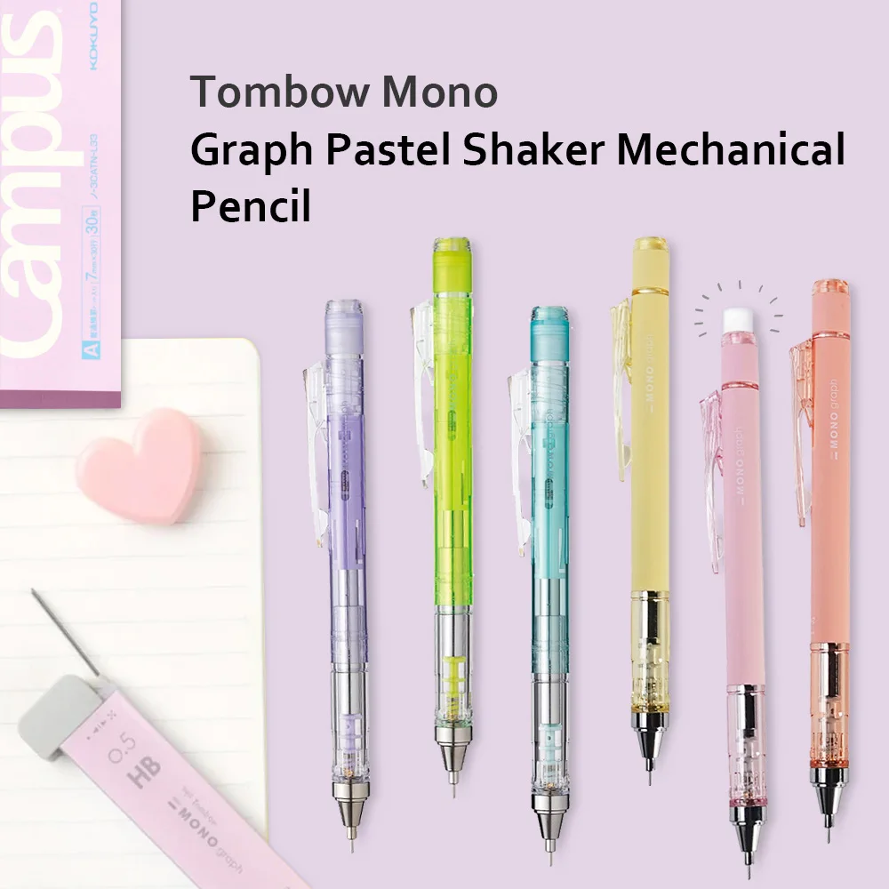 Tombow MONO graph 0.5mm Mechanical Pencil - Lightweight Design, Precise Writing