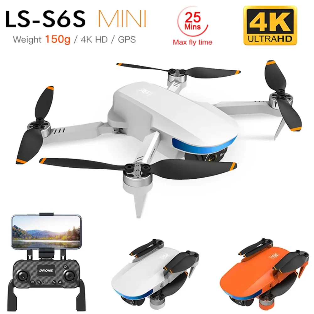 

S6S Mini GPS Drones 4K Profesional HD Dual Gimbal Camera 5G WIFI FPV 1.5KM Brushless Folding Quadcopter RC Dron Helicopter Toys