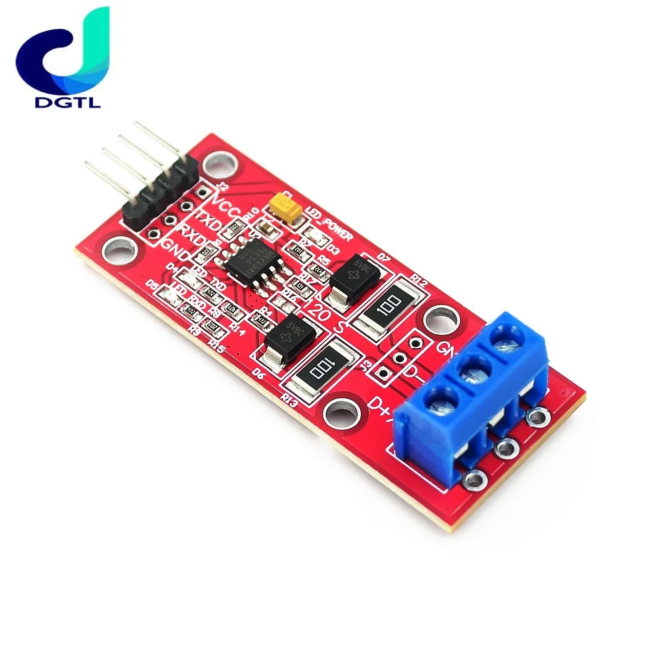 MCU TTL to RS485 module 485 to serial port UART level switching hardware automatic control flow