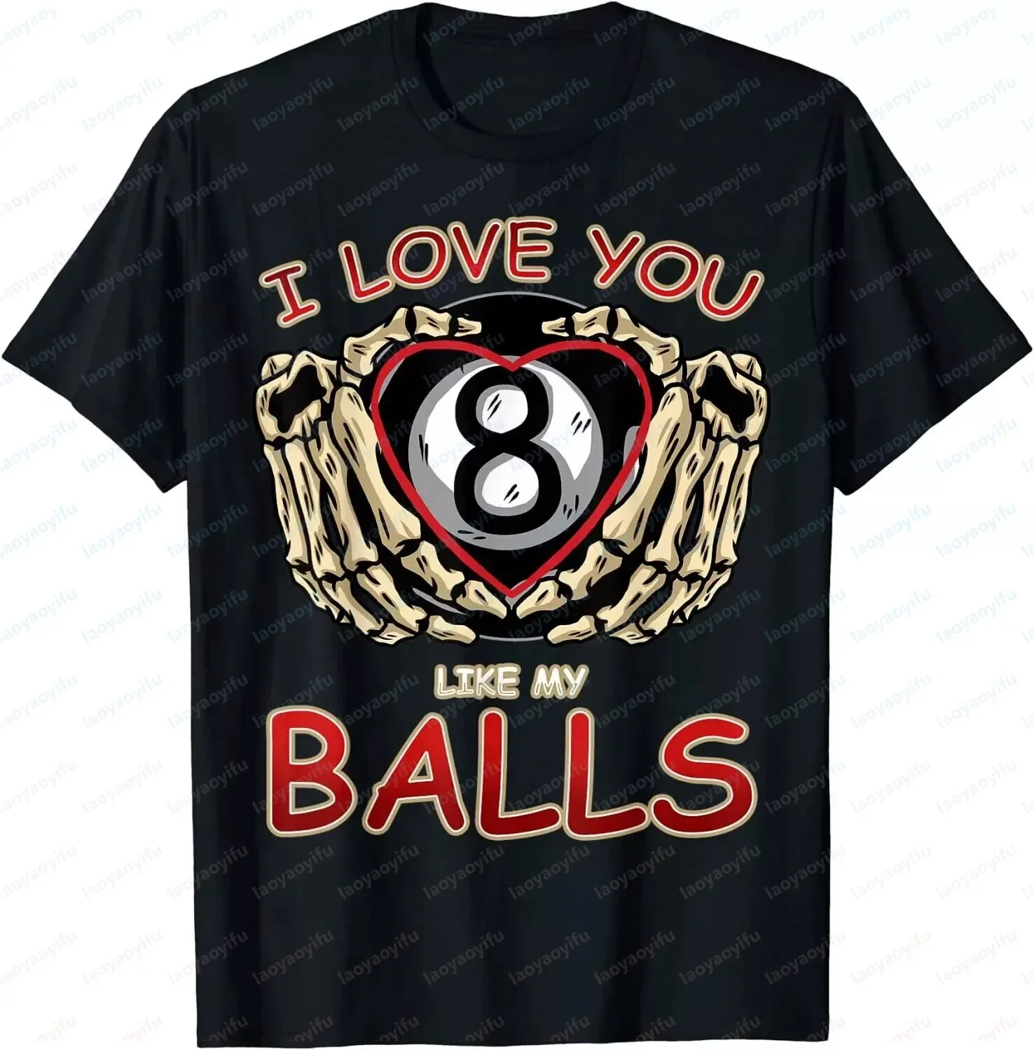 Why I Lose At Billiards Pool Player Sport Snooker Funny Design Unisex T-Shirt Streetwear Outdoor Clothing Short-sleev Summer Tee