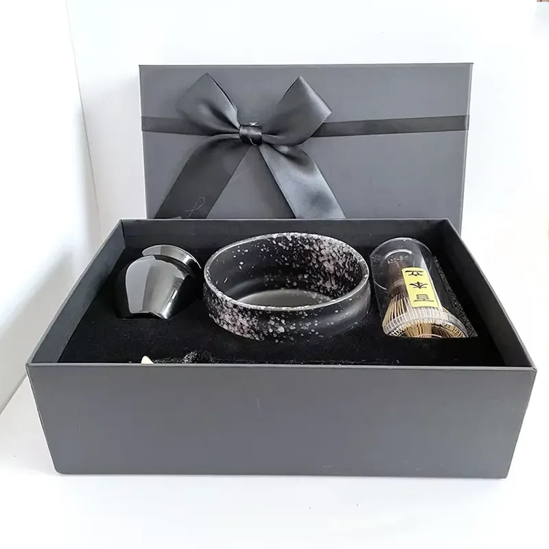for Japanese traditional professional matcha stirring tea set etiquette matcha set gift box