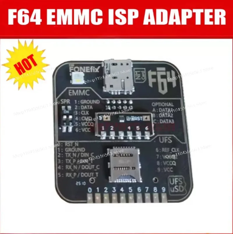 F64 Flash 64 Lite Ultra EMMC UFS ISP ADAPTER