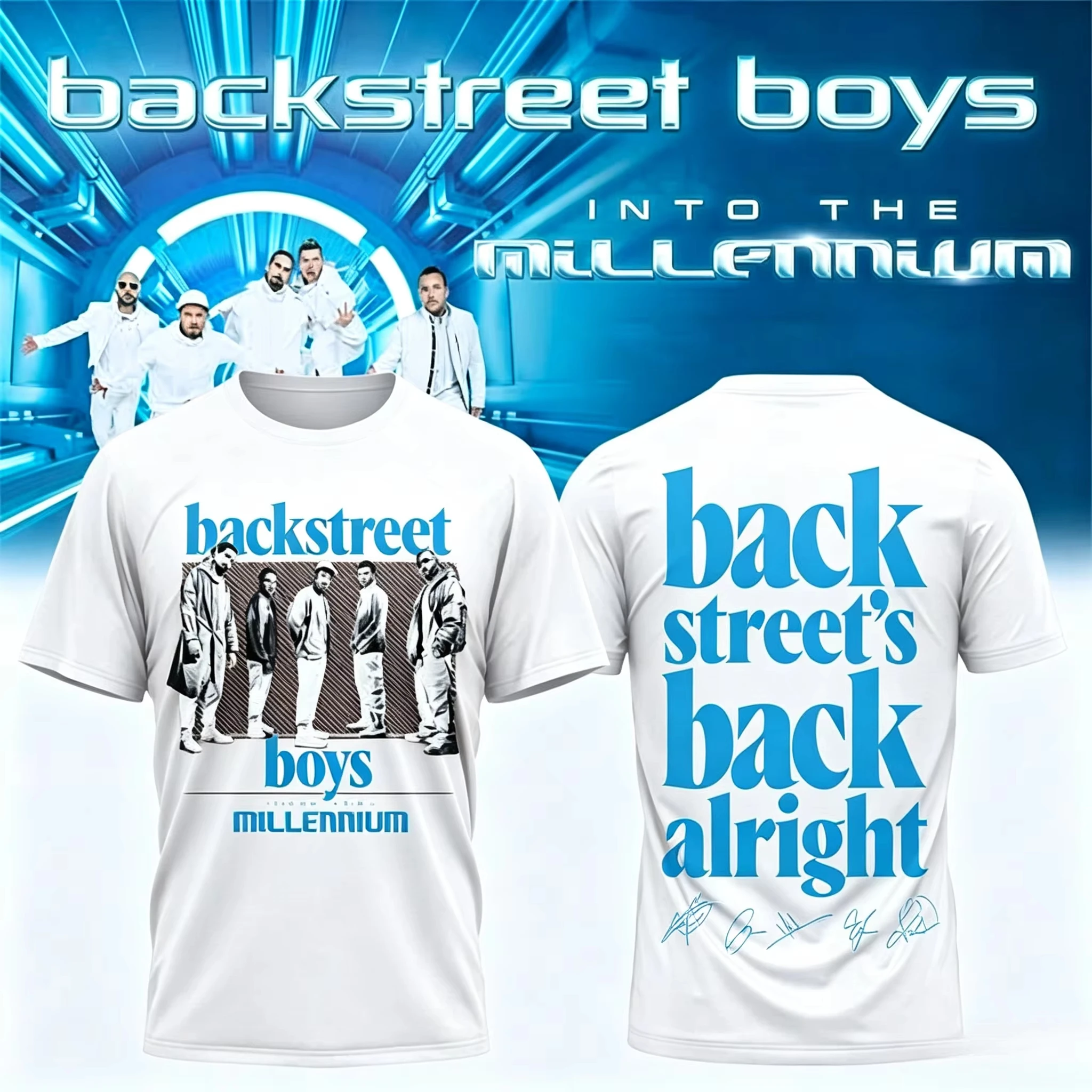 Vintage Backstreet Boys Tour T - Vintage Fashion Las Vegas 评论和价格
