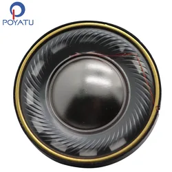 Poyatu one Speaker Unit DIY Hifi Sound Titanium Driver Copper Ring Deep Bass Sound Repair Part