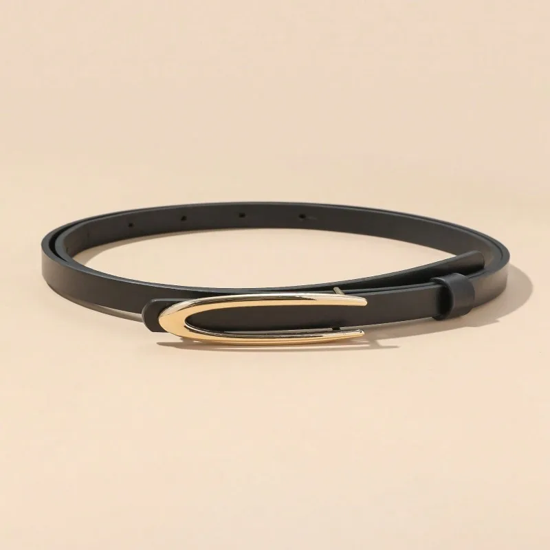 A slender waist belt for women, which is a decorative corset and a versatile piece that can be paired with skirts, suits, shirts