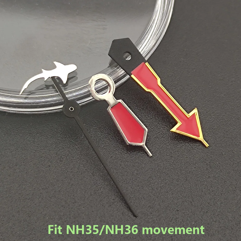 นาฬิกามือ Fit NH35 NH36 ETA 2836 2824 Miyota 8205 8215 821A Mingzhu DG 2813 3804การเคลื่อนไหว