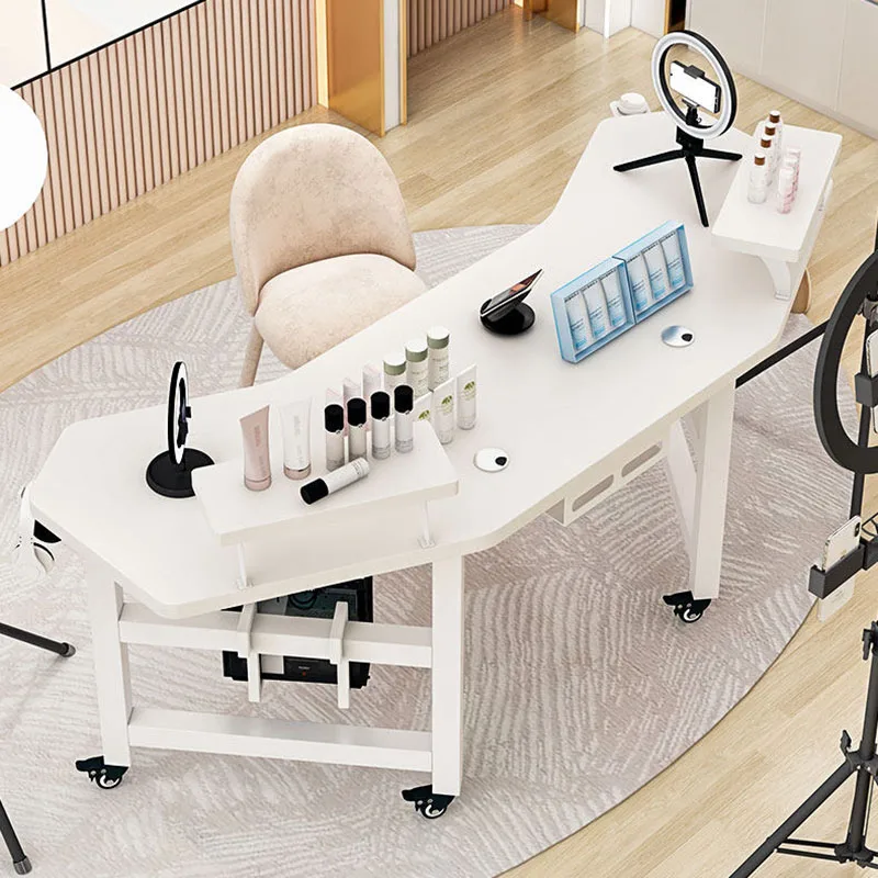 Minimalist Aesthetic Office Desk Standing Executive Gadgets Entertainment Design Office Desk European Biurko Salon Furniture