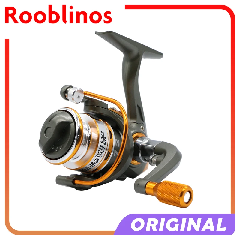 ROOBLINOS TH Spinning Fishing Reel, Waterproof Tackle, Suitable for Pike Fishing, 7 + 1BB, 5.2:1, High Quality