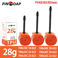 1/2pcs Bicycle TPU Inner Tube For Presta Valve 700x18/23/25/28/30/32c 45/65/85mm Cycling MTB Road Mountain Bicycle Inner Tube