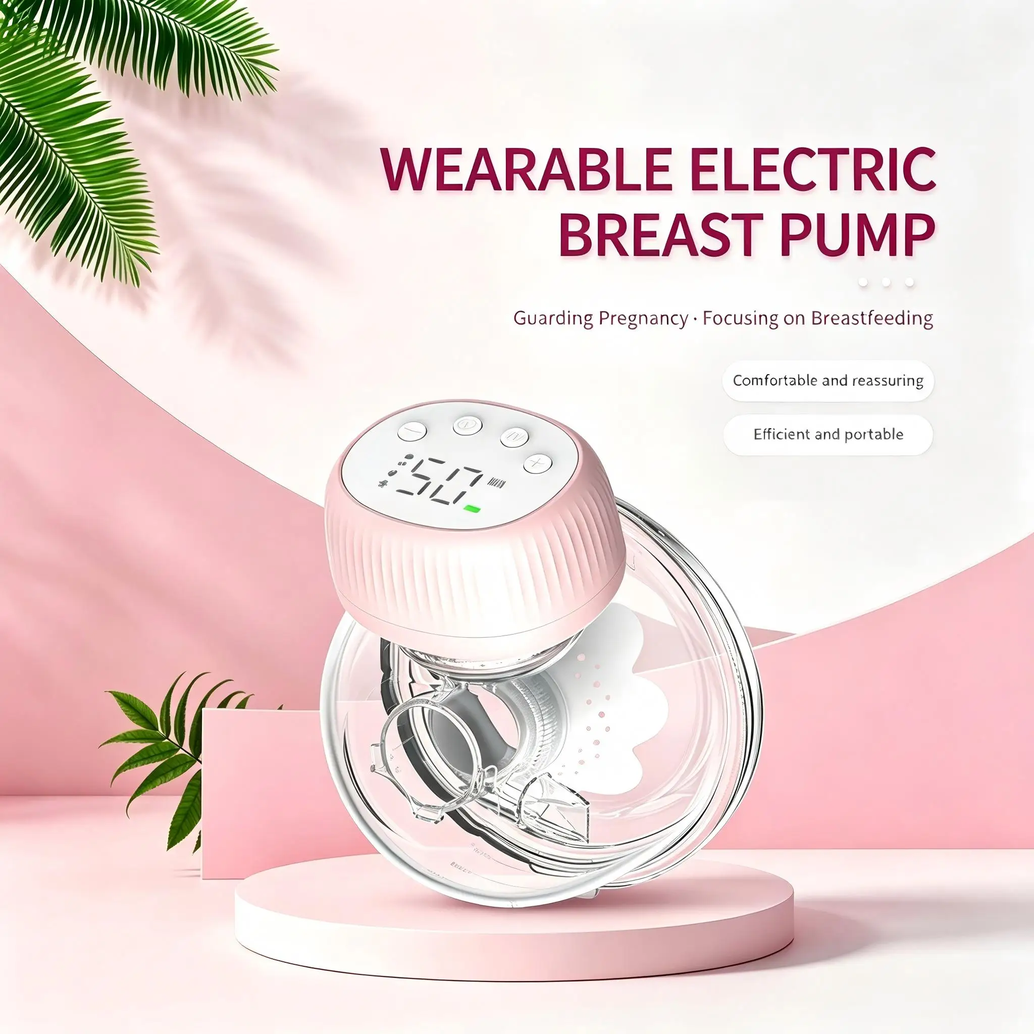 wearable-electric-breast-pump-hands-free-led-display-4-modes-12-levels-low-noise-long-battery-life-portable-milking-machine