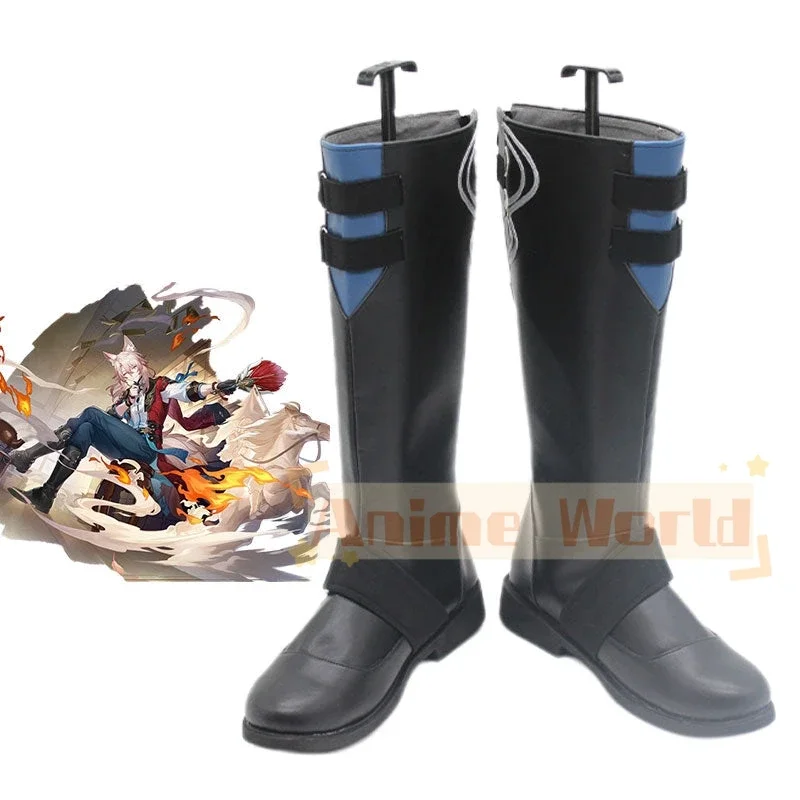 

Game Honkai: Star Rail Jiaoqiu Shoes Cosplay Boots Halloween Carnival Boots Custom Made