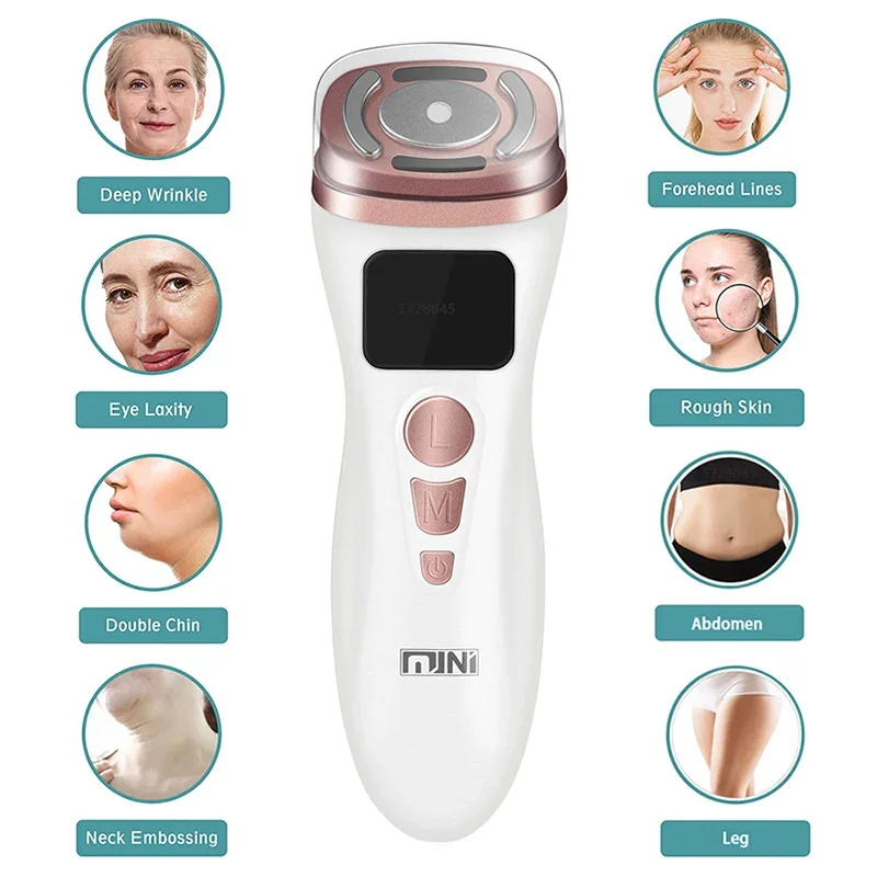 NEW Mini HIFU Machine Ultrasound Machine RF Radiofrecuencia EMS Microcurrent Lift Firm Tightening Skin Wrinkle Skin Care Product