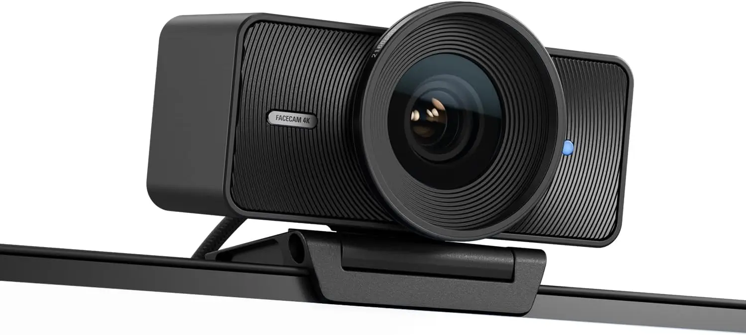 

4K60 Studio Webcam with DSLR-Like Control, Cinematic Effects, HDR, USB-C for PC & Mac