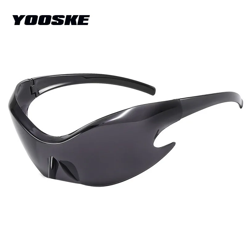 

YOOSKE Vintage Sunglasses for Men Luxury Brand Designer Y2K Sun Glasses Women Retro Punk Eyewear Shades UV400 Goggles