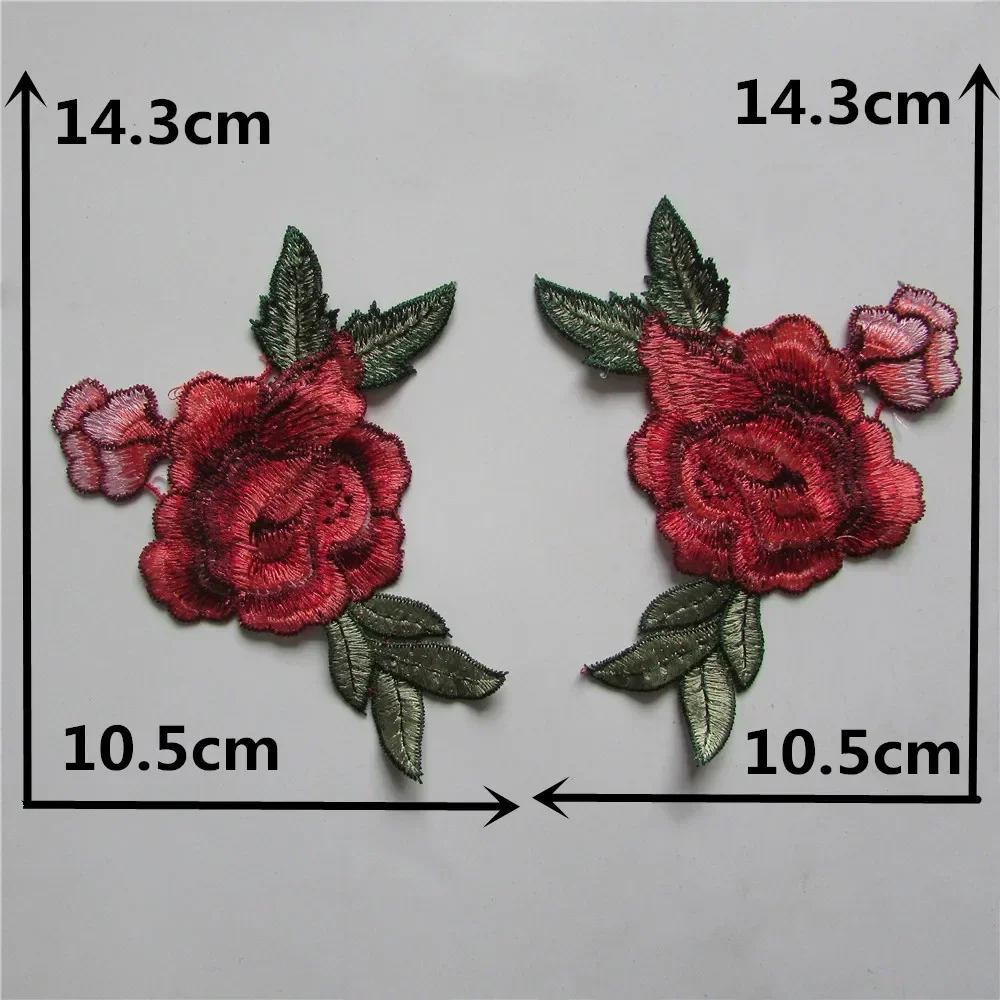 Wholesale sales of 1-10 pieces of polyester embroidery color embroidery DIY sewing decoration fashion accessories lace