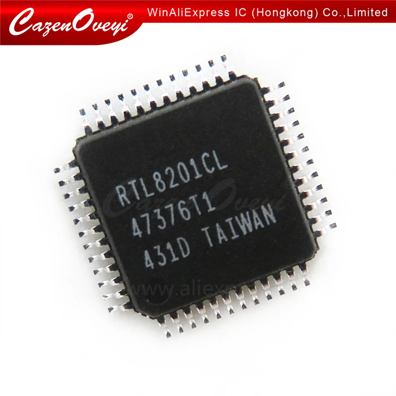 5pcs/lot RTL8201EL RTL8201CL RTL8201BL RTL8801B RTL8201 QFP-48 Chipset