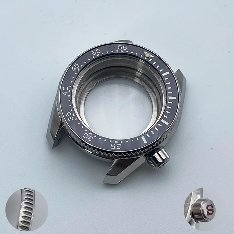 

Mod SPB185 SPB187 41mm Watch Case Fits NH35 NH36 7S 4R Movement Sapphire Glass Transparent Back Cover SPB185 SPB187 Cases