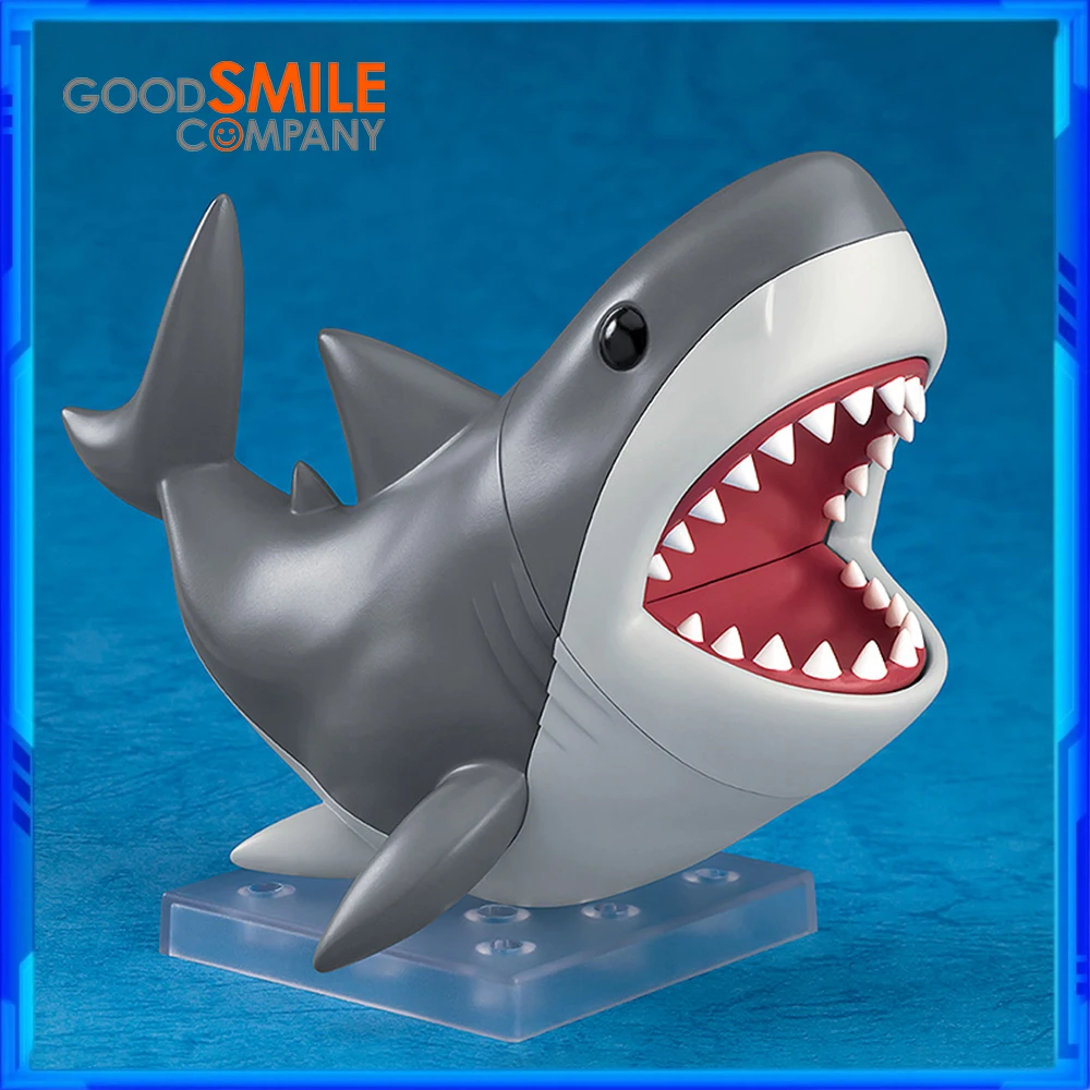 

В наличии оригинальные хорошие улыбки Nendoroid 2419 Jaws Sharks GSC аниме фигурки модель игрушки