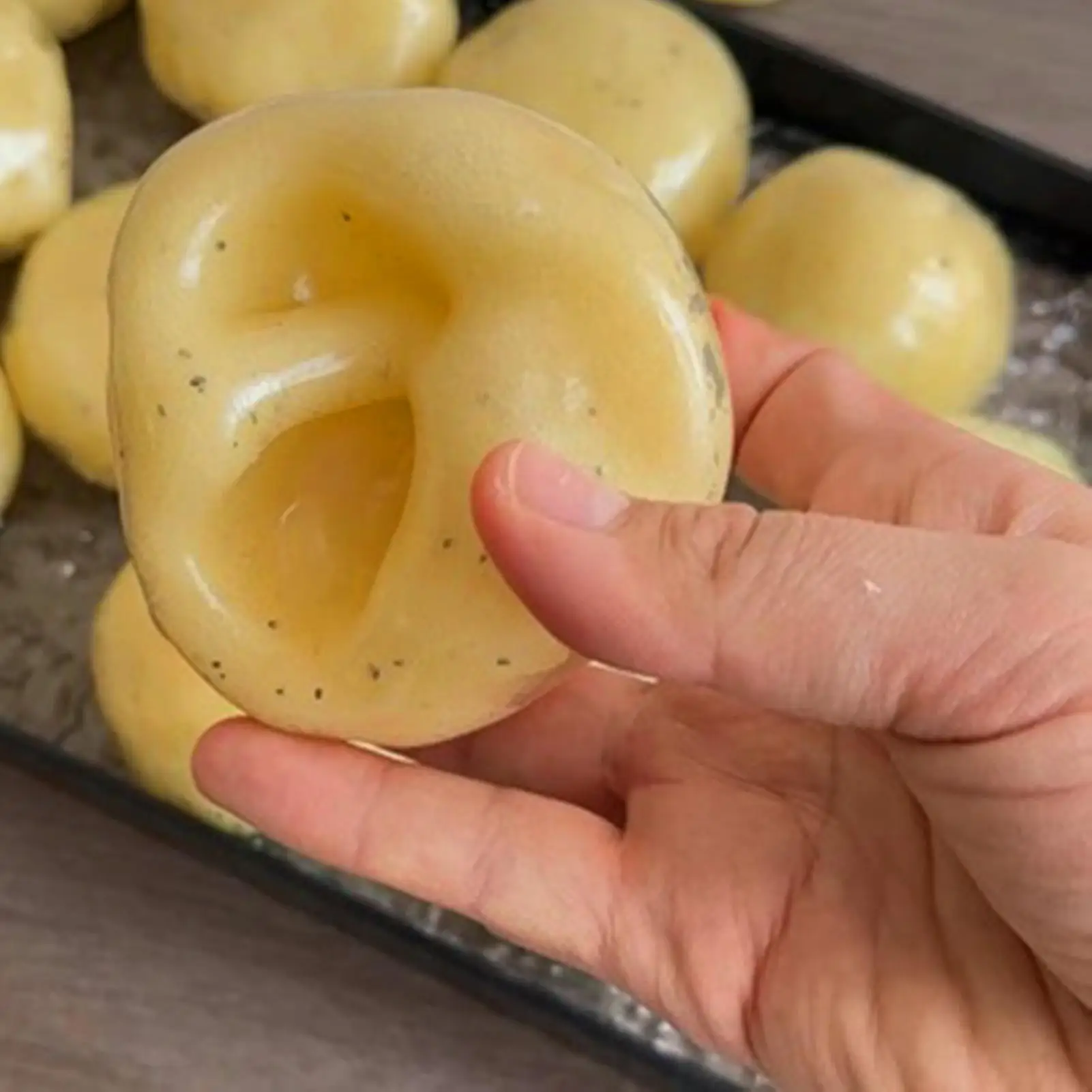 Food Fidgets Soft Fake Potato Craft Decoration Pinch Toy for Adults Teens Indoor Classroom Work Travel Home Birthday