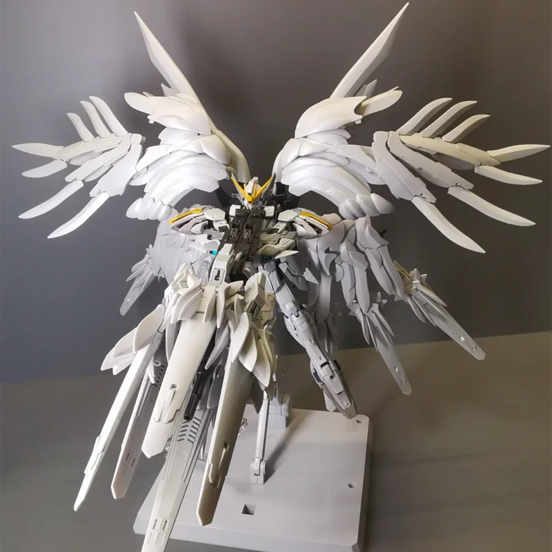 

Daban MG 1/100 FIX Snow White Wing Alloy Frame Ew Mech Assembly Model Kit Action Figures Desktop Ornament Doll Boy Toy Gift
