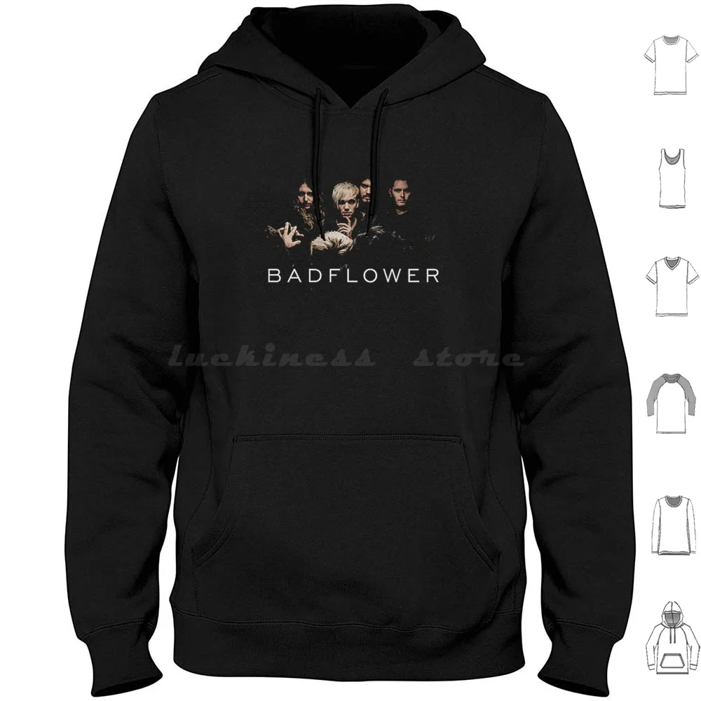 Badflower Reflection Premium Hoodies Long Sleeve Badflower Band Music Josh Katz Badflower Band Lyrics Ok Im Sick
