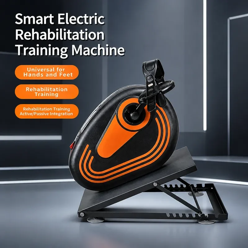 Electric Stroke Rehabilitation Exercise Bike for Elderly Leg Training Limb Linkage Physical Therapy Equipment