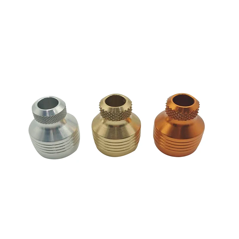 CNC machining custom aluminum alloy color anodizing knob adjustment knob