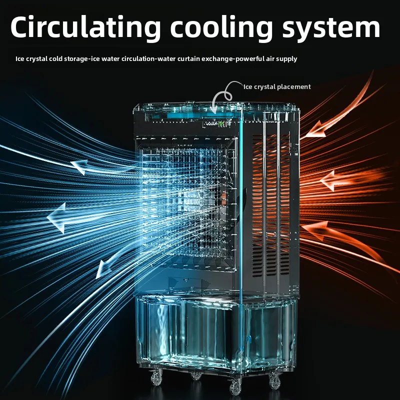 b7- refrigeration electric fan household mobile water air conditioner industrial air cooler commercial air conditioner fan