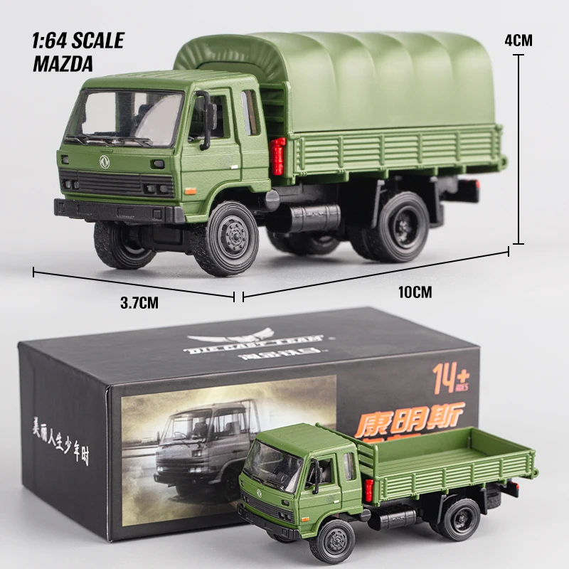 

DCT 1:64 Scale Dongfeng Cummins Simulation Alloy Car Model Static Display Collectible Toy Gift Souvenir Decoraton