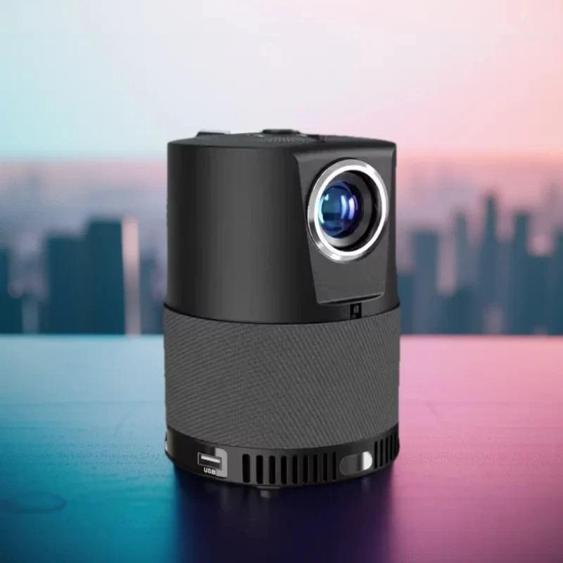 Mini Portable Projector Auto Focus Cinema Smart Android WiFi Portable 1080P Home Theater Video Outdoor Projetor 450 ANSI