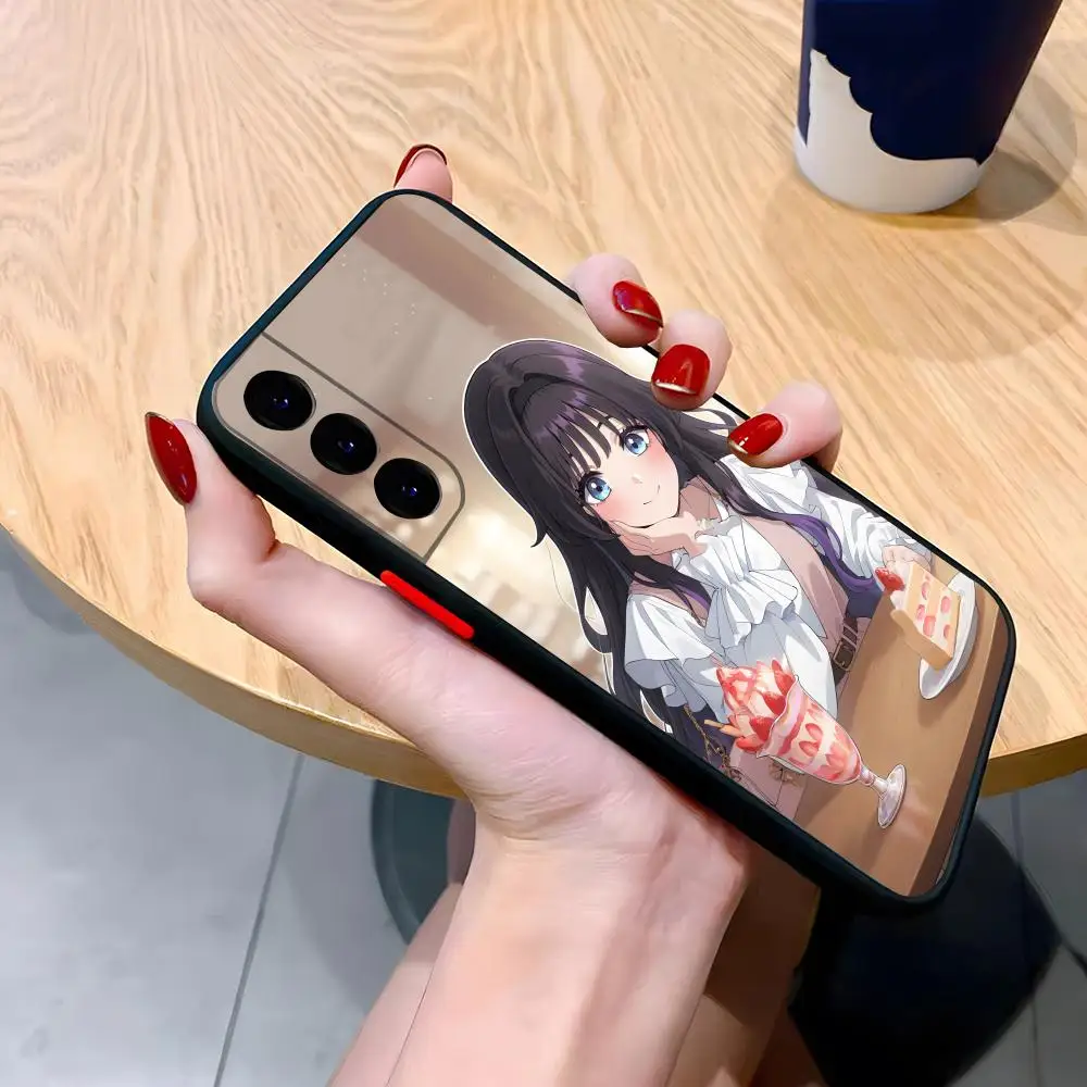 Kaoruko Waguri Phone Case For Samsung S25 S22 S24 S23 S21 FE Plus Ultra Skin Feel Bumper Case