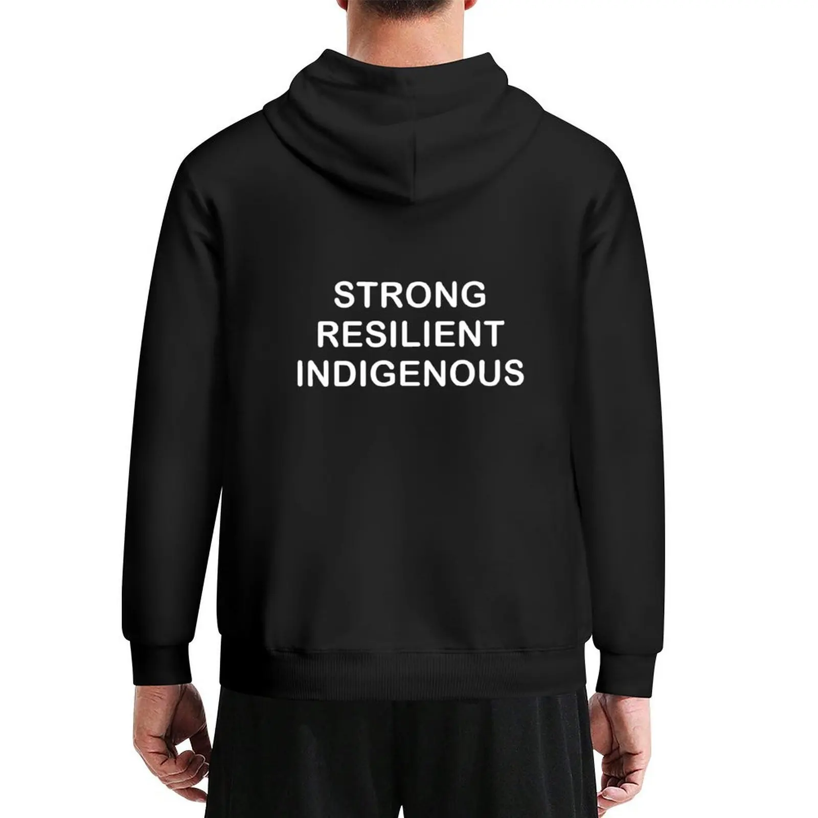 

Strong Resilient Indigenous Hoodie fashion men hooded shirt anime clothes mens designer clothes tracksuit men