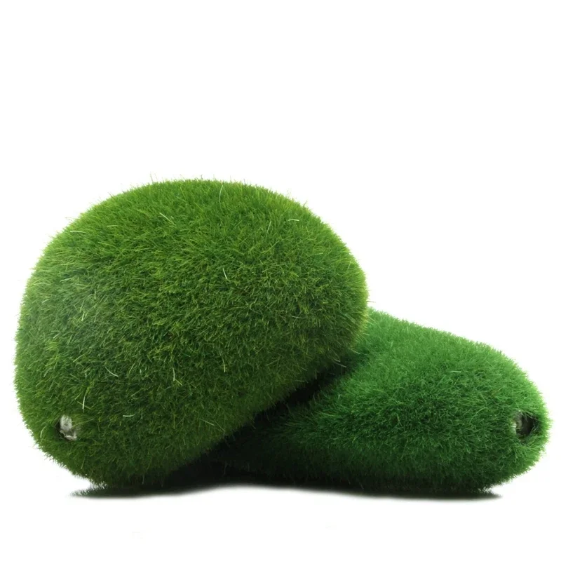 Artificial Green Moss Aquarium Fish Decor Ornament Underwater Decoration