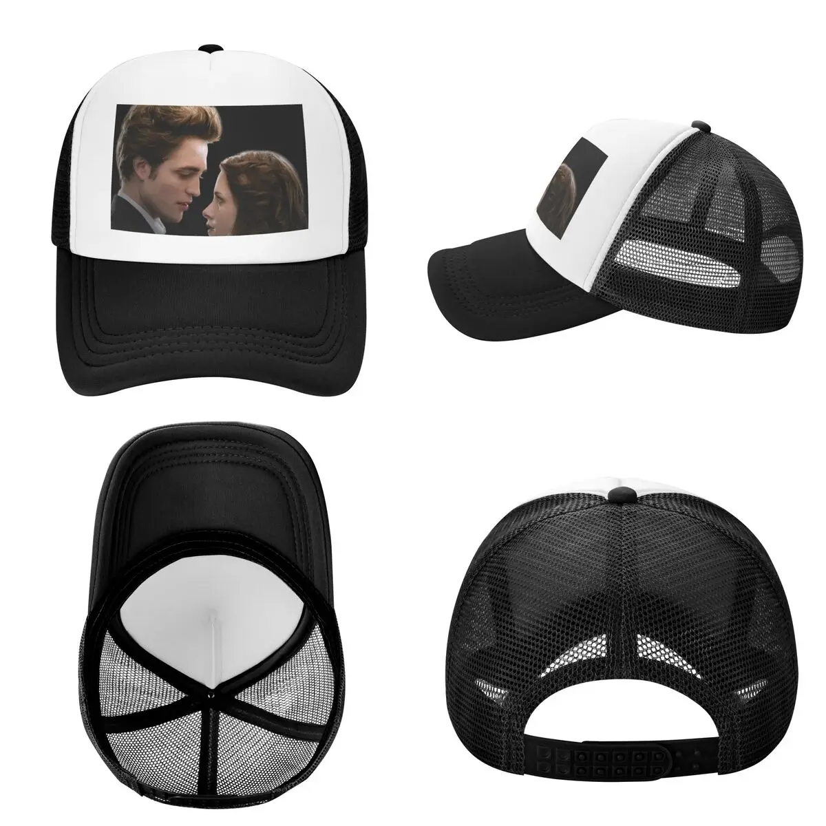 The Twilight Saga Edward Cullen (10) Cap Fashion Mesh Baseball Caps Adjustable Hat Hip Hop Summer Unisex Baseball Hats