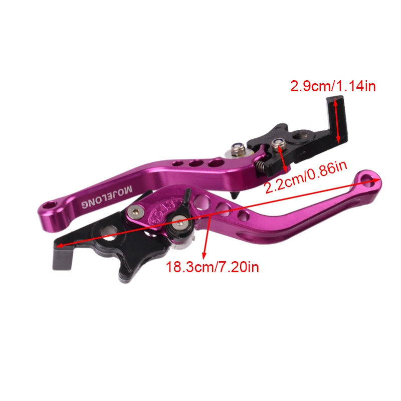 Motorcycle Double Disc Brake Universal CNC Aluminum Double Disc Brake Handle Lever Motorbike Modified Modification Accessories