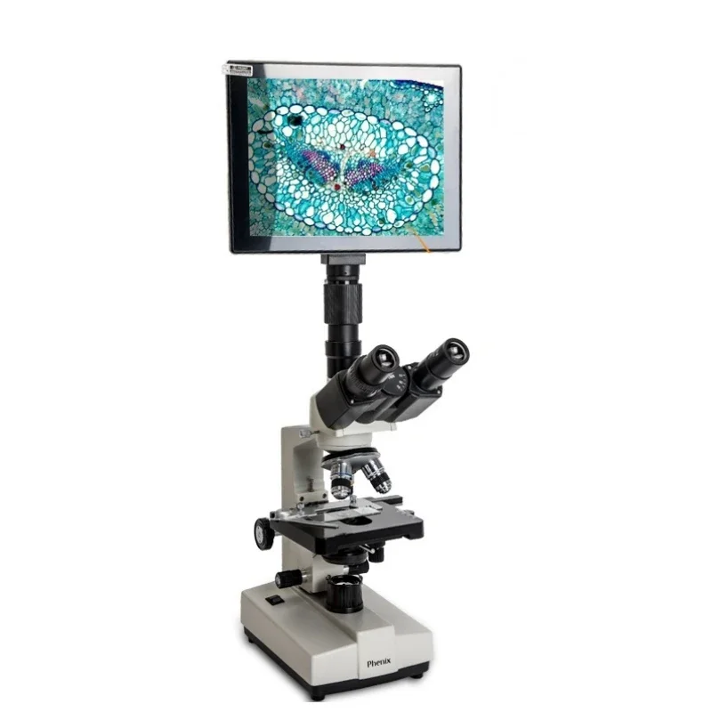 XSP-30 series 100X-1600X High Quality Coating Compound Digital Trinocular Biological Microscope with USB