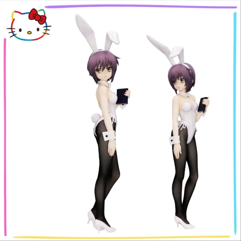 

-In Stock Original FuRyu Melancholy of Haruhi Suzumiya BiCute Bunnies Figure Nagato Yuki Anime Model Toys Dolls