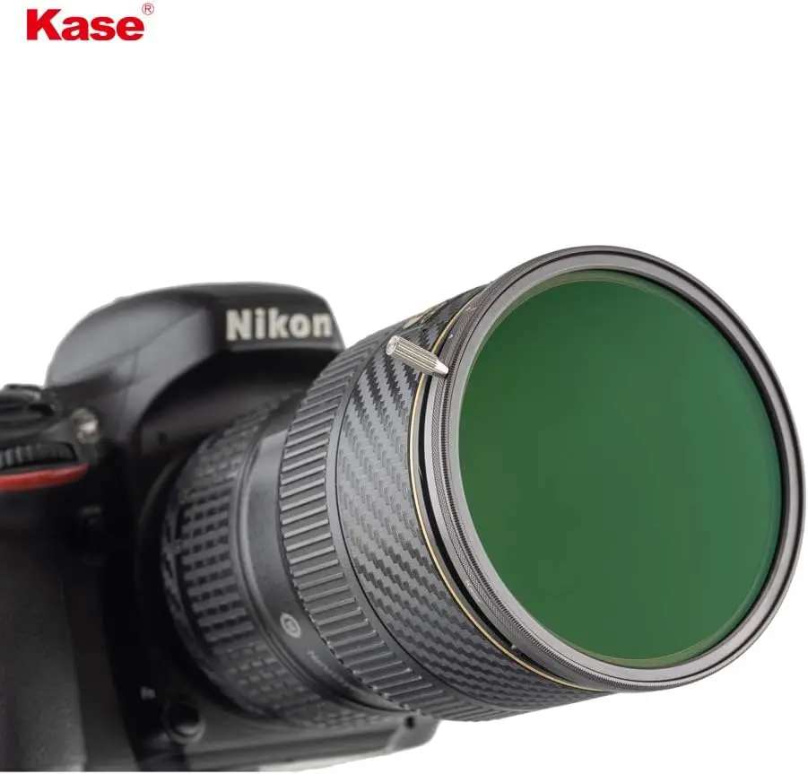Kase Wolverine 82mm Magnetic Variable ND Filter ND4‑ND32 2‑5 Stop Optical Glass for DSLR Mirrorless Camera Live Streaming Video